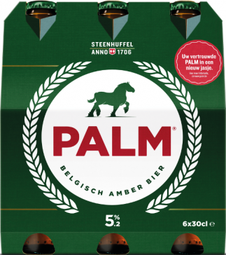 Palm set van 6 flesjes á 0,30 liter Palm set van 6 flesjes á 0,30 liter